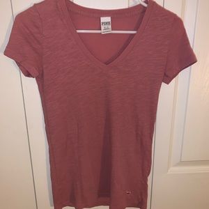VS Pink Short Sleeve Top